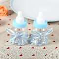Miniatyrbillede 3 af 5: 12 stk. Baby Shower-gaver Flaske Slik Chokolade Flasker Æske Til Pige Dreng Baby Shower Festartikler Gaver Dekorationer (blå)