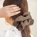 Pikkukuva 2 / 5: Hiusdonitsit, hiusponinhännän pidikkeet Scrunchie paksulle ohuelle hiukselle