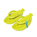 Miniatyrbillede 1 af 5: Moderne par bananformede hjemmesko til par - bløde og behagelige hjemmesko til indendørs brug fluorescent green 42 43