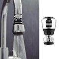 Miniatyrbillede 3 af 5: Badeværelses Vandhane Bubbler Vandbesparende 360 Grader Rotations Vandhane Dysespids 1 stk. Bruser