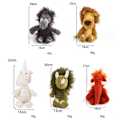 Miniatyrbillede 3 af 3: Plys Bid Molar Bidende Kæledyr Legetøj Teddy Lille Og Mellemstore Kæledyr Lydende Legetøj unicorn