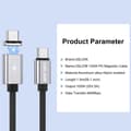Miniatyrbillede 2 af 4: Magnetisk opladning Usb Type C-kabel Pd 100w Super Fast Charge til bærbar computer