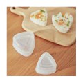 Miniatyrbild 2 av 5: Sushi Triangle Form Cartoon Form Japansk Risboll Lunch Gadget Kök Tillbehör Verktyg