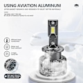 Miniatyrbild 5 av 5: D2s/d2r Bilstrålkastare Glödlampa 110w 40000lm 6000k Vit Auto Ljus Led Uppdateringskit