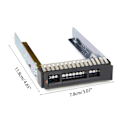 Miniatyrbilde 5 av 5: 00e7600 L38552 2,5\" HDD-brønnbrett for IBM X3650 M5, X3550 M5, X3250 M5