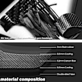 Miniatyrbilde 5 av 5: Ekte karbonfiber for Mini Cooper F55 F56 konsollnavigasjonsskjermramme