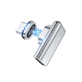 Miniatyrbild 5 av 5: USB-C Magnetisk Adapter 24-stifts Typ C-kontakt 40 Gbps/S PD 100W Snabbladdningskonverterare för 3