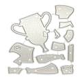 Miniatyrbillede 1 af 5: Trofæ Skæredøre Kulstofstål Prægedøre Skæres Til Kortfremstilling Scrapbooking