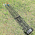 Miniatyrbillede 3 af 5: Hurtigudløsning Pilboks Universal Afmontering Bueskydning Compound Bueskydning Pilholder Sort Kogger Bueskydning Tilbehør