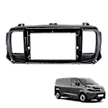 Miniatyrbillede 3 af 5: 9 tommer bilradio instrumentbræt til Dispatch Proace Expert Traveler Dvd Stereo rammeplade adapter