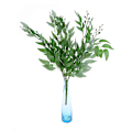 Miniatyrbillede 3 af 5: Levende 5 gaffel simulering pil blade gren kunstige planter til bryllupsfest