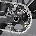 Miniatyrbillede 3 af 4: 4 stk. cykelklinge skruer Tc4 titaniumlegering krank klinge bolte til vej Bmx cykel enkelt dobbelt
