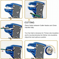 Miniatyrbild 3 av 5: Automatisk Kabelavskärare Crimper Crimpverktyg Justerbar Tång Klippare blue