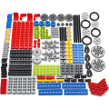 Miniatyrbild 1 av 5: 182-dels Växel- och Axelset för Technic-delar Kompatibelt med Technic-delar, DIY-växelpaket ((lyftarmar, stift, axlar, kopplingar)) för Technic B