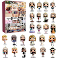 Miniatyrbillede 2 af 2: 2024 Taylor Swift Vedhæng Julekalender Julegave 24 Dages Nedtælling Blind Box 2D Akryl Hængende Dekoration Gave d