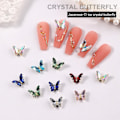 Miniatyrbild 2 av 5: 10 st Nail Art Dekor Glansigt Tredimensionellt Glans Icke-bleknande DIY Faux Kristall Manikyr Hantverk H