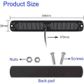 Miniatyrbilde 2 av 5: Nødvarselstrobelys, Universal 2-pakning 24 Led 72w Blinkende Overflatemontert Gult Advarsel Konstruksjonsfare Advarsel Blinklys Lysstang For Bil