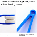 Miniatyrbillede 5 af 5: Mini Mikrofiber Solbriller Rengøringsklud Værktøjer Bærbare Briller Rengøringsbriller Red