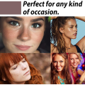 Pikkukuva 5 / 5: Freckles-tatuointitarrat - 20 kpl, Freckles-tatuointi, Freckles-laastarit, Vedenkestävä Realistinen Väliaikainen