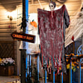 Pikkukuva 2 / 5: Kauhu Riippuva Luuranko Valkoinen Veri Sideharso Riippuva Halloween Rekvisiitta Piha Baari Puutarha Halloween Koristeet Juhliin Ja Halloweeniin