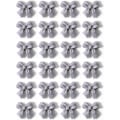Miniatyrbilde 1 av 5: 3D Sløyfe-neglepynt for akrylharpiks, flatbakside, neglekunstdesign, sommerfuglneglepynt, fargerike sløyfe-negletilbehør for DIY-manikyrtips DIY-håndverk