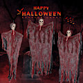 Pikkukuva 4 / 5: Kauhu Riippuva Luuranko Valkoinen Veri Sideharso Riippuva Halloween Rekvisiitta Piha Baari Puutarha Halloween Koristeet Juhliin Ja Halloweeniin