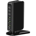 Miniatyrbillede 1 af 5: 6-port USB C ladestation, multiport med 3 USB-C+3 USB-A, bærbar hurtigopladerhub til , 14, E