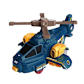 Miniatyrbild 2 av 4: Inertia Collision Morphing Helikopter - Transformerande Robotflygplan Taxileksak för Barn
