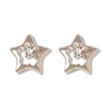 Miniatyrbillede 5 af 5: 2 stk. Legering Negle Rhinestones Krystal Stjerne Bue Neglekunst Smykker 2920