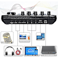 Miniatyrbillede 5 af 5: F998 Lydkort Kit, bm-800 Mikrofon Kit, med Lydkort, lydmixer Kondensator PC Gaming Mic, til S