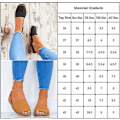 Miniatyrbillede 4 af 4: Dame Menorcan Peep Toe Flade Sandaler Sommer Strand Pumps Flade pink eu 41