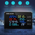 Miniatyrbilde 5 av 5: Digitalt display strømmåler 50-300v AC wattmeter multifunksjons elektrisk måler strømsensor