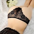 Pikkukuva 2 / 5: Naisten G-string-alushousut Seksikäs söpö pitsi V-string-alushousut Thongit Alusvaatteet