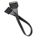 Miniatyrbillede 1 af 4: Ryra 30cm SATA 15-polet Han til Hun Strømudvidelseskabel HDD SSD Strømkabel SATA