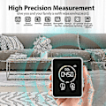 Miniatyrbild 2 av 4: Bärbar luftkvalitetsdetektor Multifunktionell digital koldioxidmonitor för sovrum Hemmakontor