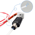 Miniatyrbillede 4 af 5: 3d-printerdele samlet ekstrudersæt 24v 40w til Anet Et4/et4x/et4 Pro med varmelegeme termistor