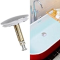 Miniatyrbild 3 av 5: 2 st badpropp diskbänkspropp, universell handfatspropp justerbar pop-up tätning badkarspropp, 43 mm