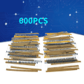 Miniatyrbilde 3 av 5: 1/4w metallfilm motstander sortiment motstandssett med plast oppbevaringsboks