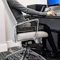 Miniatyrbillede 2 af 5: Memory Foam Sæde/Pude 18 X 16 X 3 Tommer Med Vaskbar Betræk Til Komfort