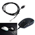 Miniatyrbilde 3 av 5: Erstatning holdbar USB-muskabel museledninger for Logitech G102 G Pro kablet muskabel