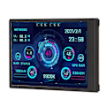 Pikkukuva 2 / 5: 3,5 tuuman näyttö Mini Ips-näyttö 320 X 480 Usb Type C Tietokoneen Alinäyttö Cpu