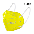 Miniatyrbillede 1 af 2: Kn95 Non-woven Fabric Mask 3d Dustproof Respirator Face Mouth Breathable Masks
