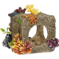 Miniatyrbilde 2 av 4: Polyresin Cube Habitat Akvariumdekorasjon Liten 12 x 11,5 x 11 cm