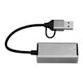 Pikkukuva 4 / 5: Type-C-Ethernet-sovitin USB A RJ45 -verkko kannettaville tietokoneille, tableteille ja matkapuhelimille