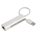 Miniatyrbillede 3 af 5: USB3.0 Ethernet-adapter RJ45-stik 10M 100M 1000M portkonverter i aluminiumlegering til kontor