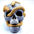 Miniatyrbillede 2 af 5: 3D for Cobra Skull Silikoneform Epoxy Resin Form Fondant Aromaterapi Gips