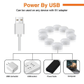 Miniatyrbilde 3 av 5: LED-sminke speil lyspærer USB Hollywood Vanity Make Up speil lys