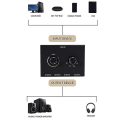 Miniatyrbillede 4 af 5: 4 Ports Audio Switch, 3.5mm Audio Switcher, Stereo Aux Audio Selector, 4 Input 1output/1input 4 Output