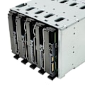 Miniatyrbillede 2 af 5: Rustfrit stål harddiskbakke rack Sata Hdd harddisk bur adapter beslag