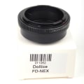 Miniatyrbilde 1 av 5: Objektivadapter for Canon FD-objektiv til Sony E-feste NEX-kamera A6500 A5100 A7II